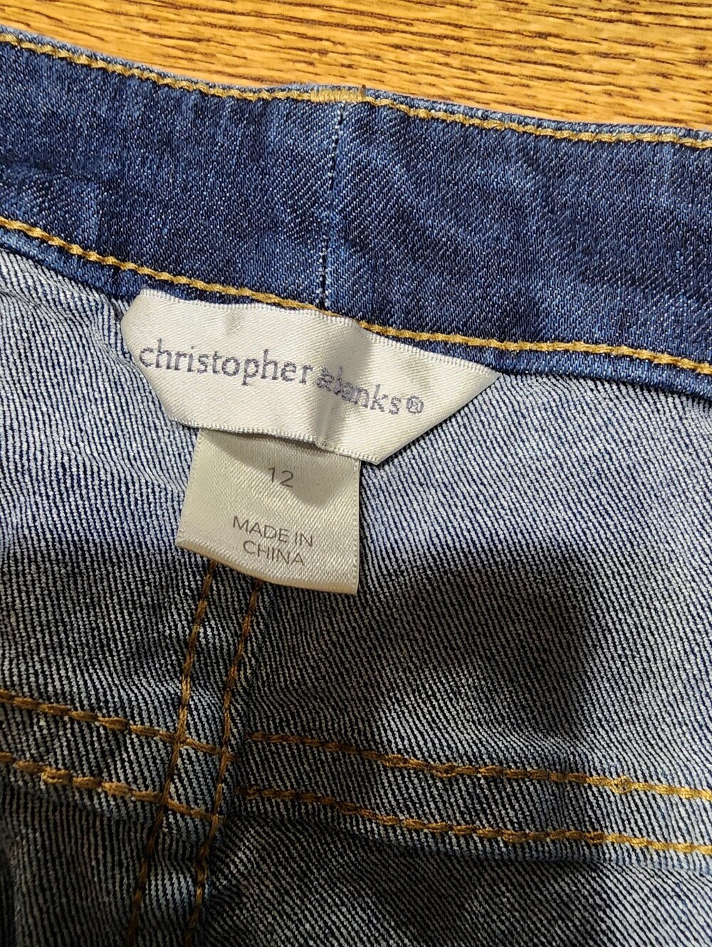 Christopher & Banks Skinny Jean Size 12 - Picture 3 of 6